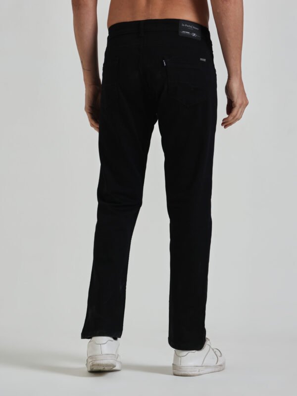 Men’s Solid Black Jeans